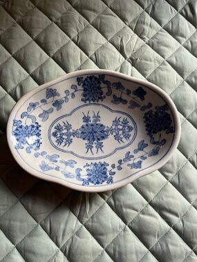 Vintage Chinoiserie Catchall Dish